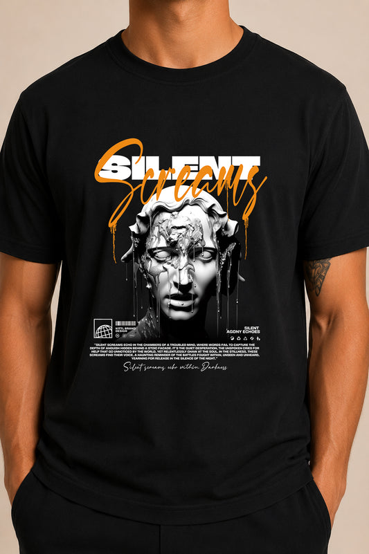 Camiseta Silent manga corta