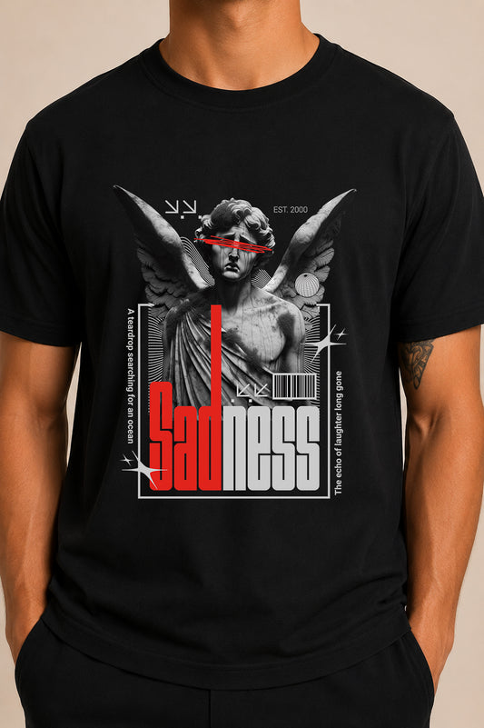 Camiseta Sadness manga corta