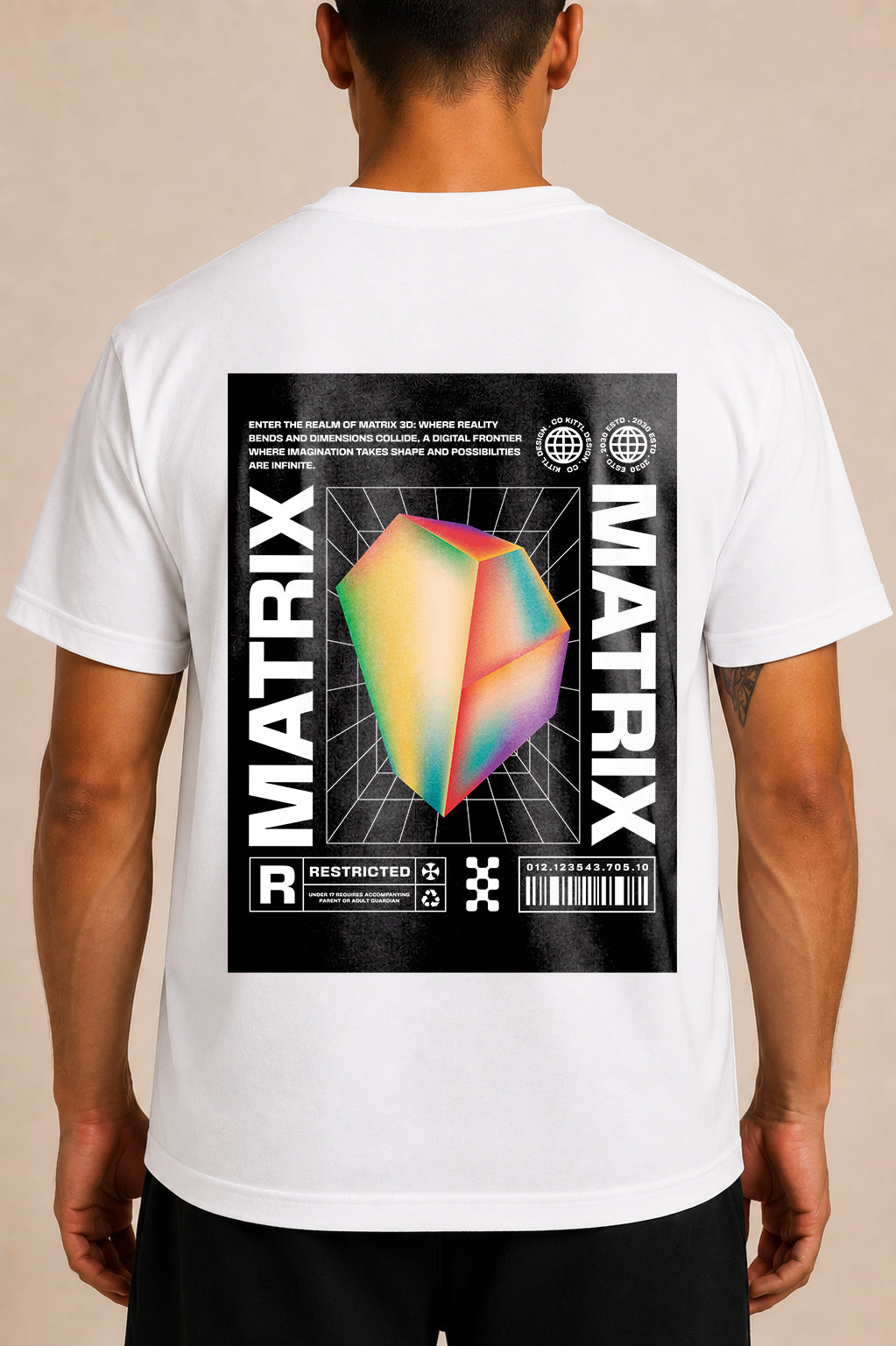 Camiseta Matrix 1.0 manga corta