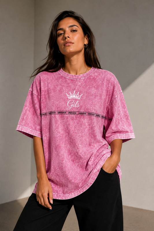 Acid Wash Unbroken Mujer