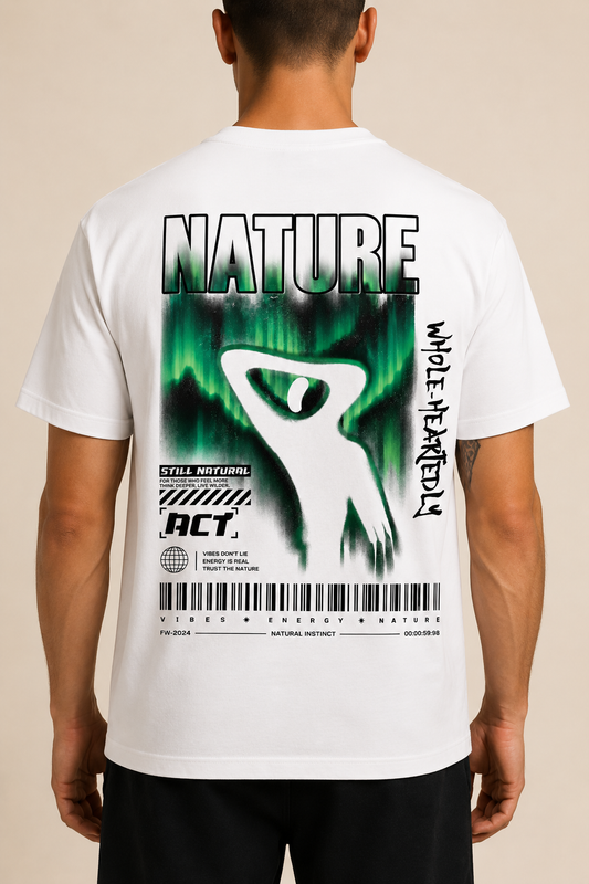 Camiseta Nature manga corta